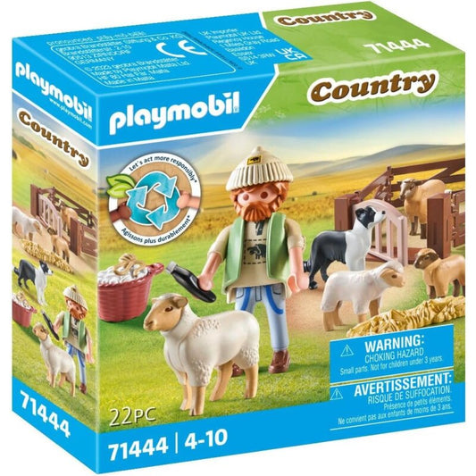 Playmobil Country Junger Schäfer mit Schafen