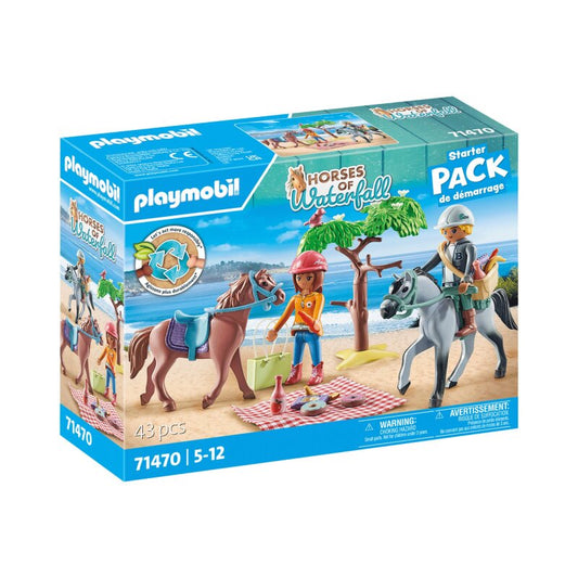 Playmobil Horses of Waterfall Reitausflug an den Strand mit Amelia und Ben