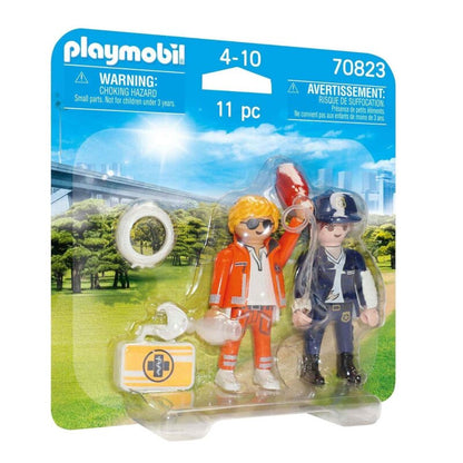 Playmobil Figuren DuoPack Jagd auf Velociraptor