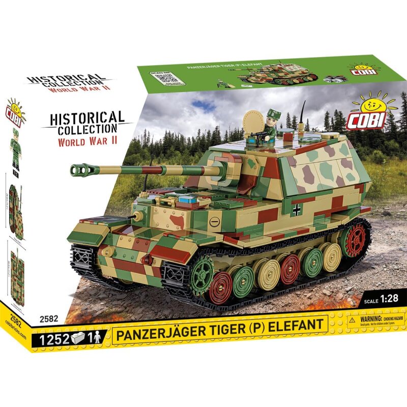 COBI Historical Collection WWII Panzerjäger Tiger (P) Elefeant