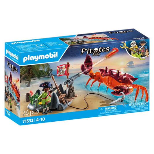 Playmobil Pirates Kampf gegen die Riesenkrabbe