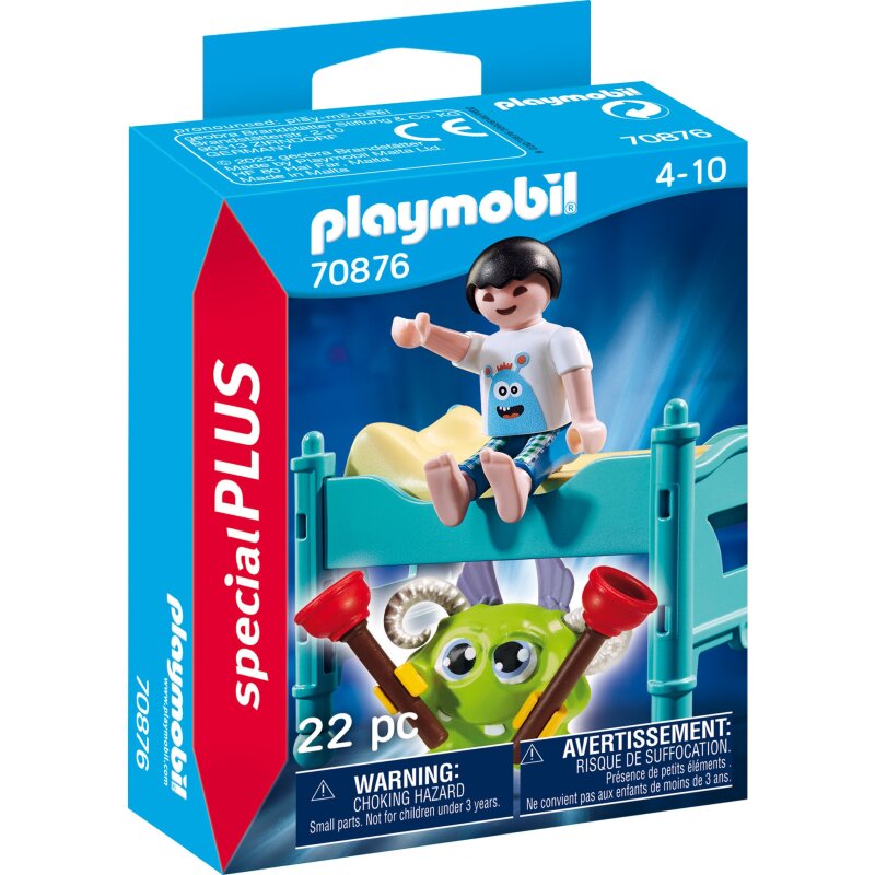 Playmobil Figuren Kind mit Monsterchen