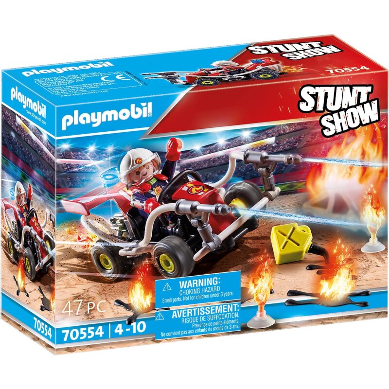 Playmobil Stuntshow Feuerwehrkart