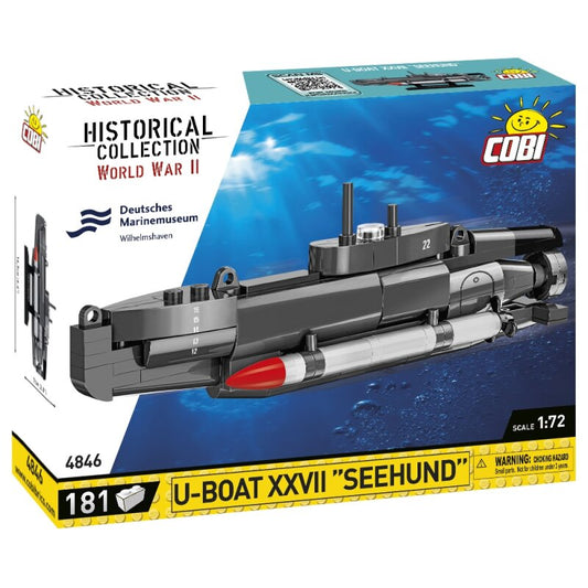 COBI Historical Collection WWll U-Boot XXVII Seehund