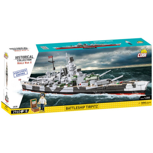 COBI Historical Collection WWII Battleship Tirpitz Executive Edition