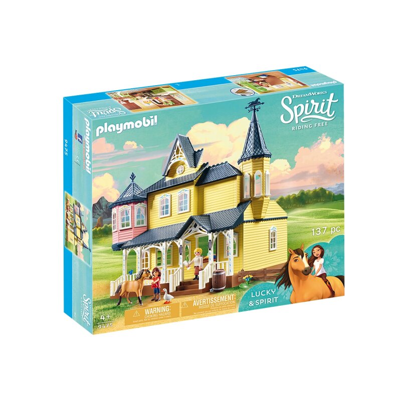 Playmobil Spirit Luckys glückliches Zuhause