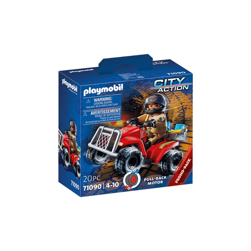 Playmobil City Action Feuerwehr-Speed Quad