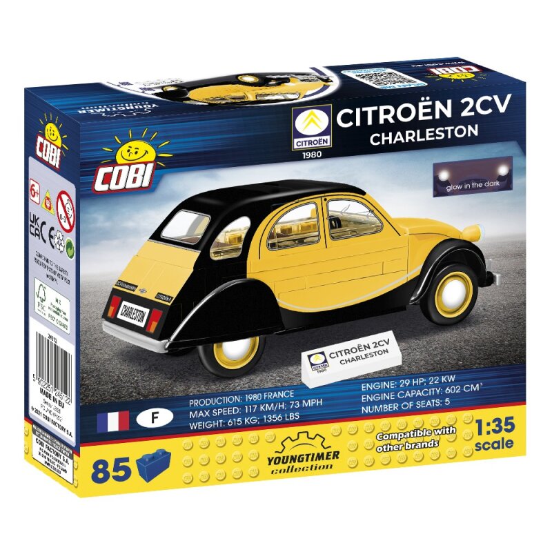 COBI Fahrzeuge CITROEN 2CV CHARLESTON 84 KL.