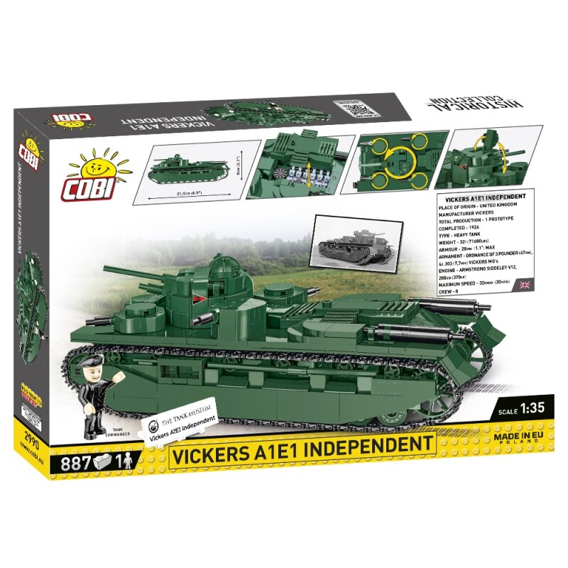 COBI Historical Collection Vickers A1E1 Indepen