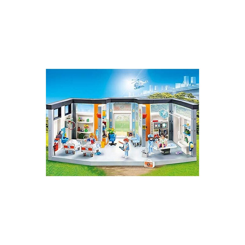 Playmobil City Life Krankenhaus mit Einrichtung Set