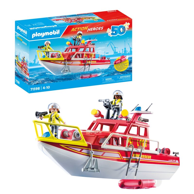 Playmobil Action Heroes Feuerlöschboot