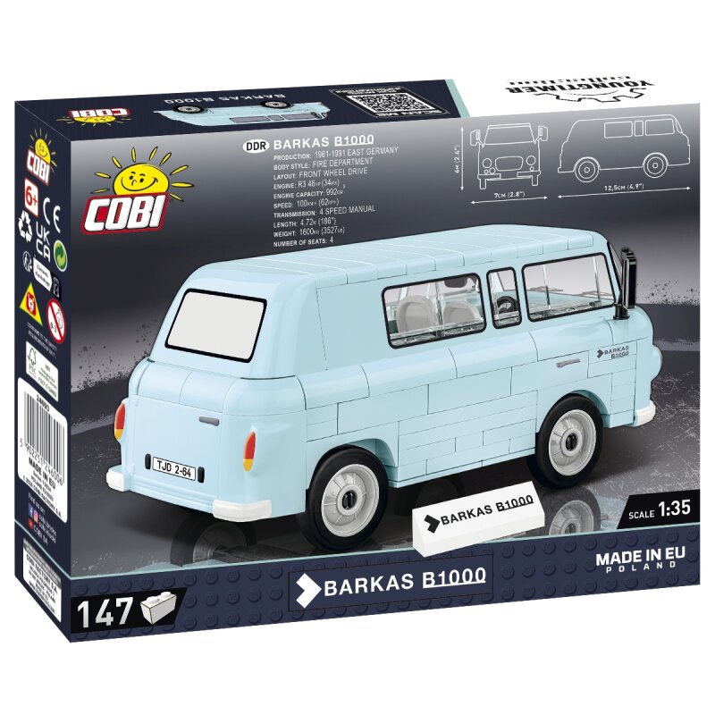 COBI Fahrzeuge Barkas B1000