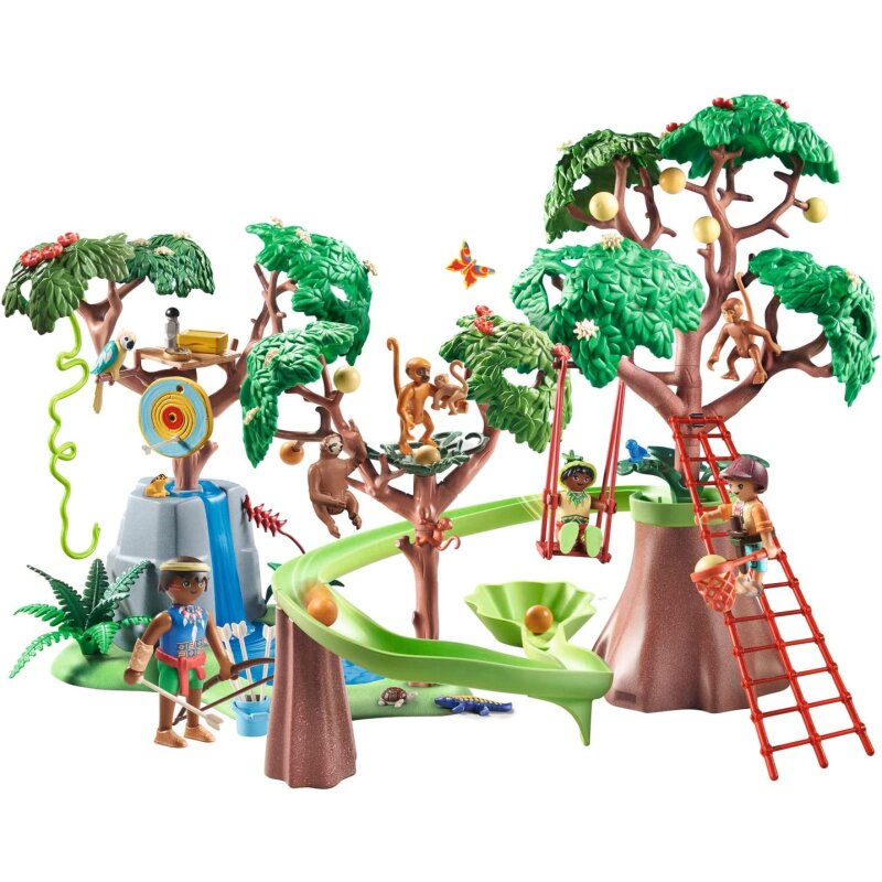 Playmobil Wiltopia - Tropischer Dschungel-Spielplatz