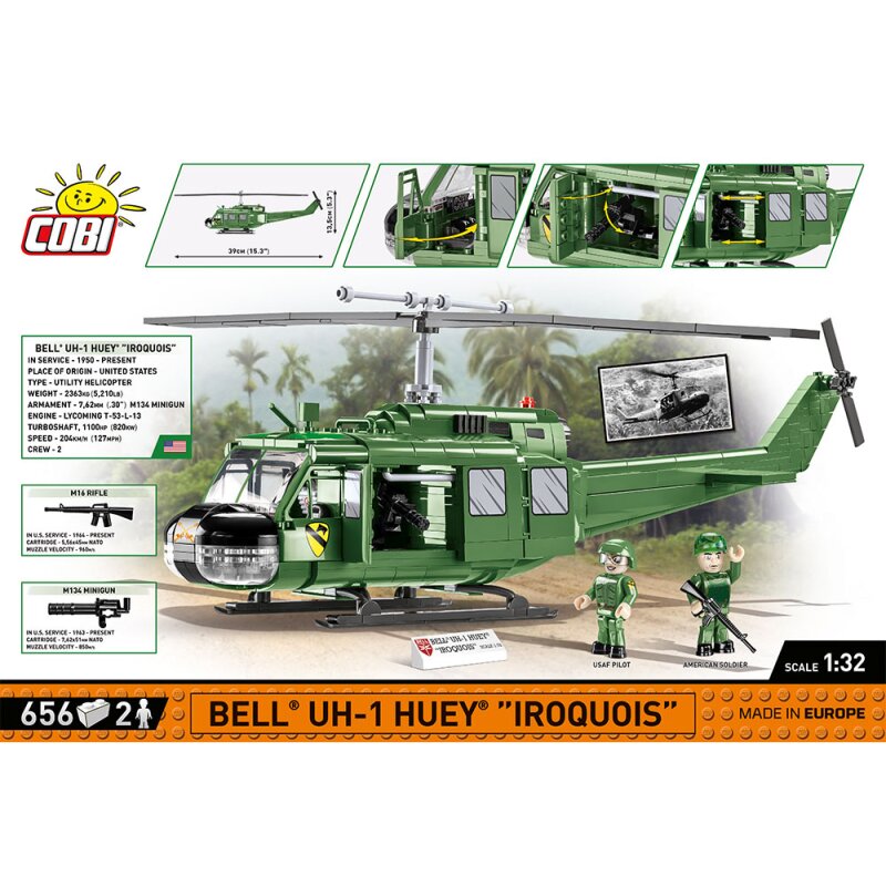 COBI Historical Collection WWII Bell UH-1 Huey