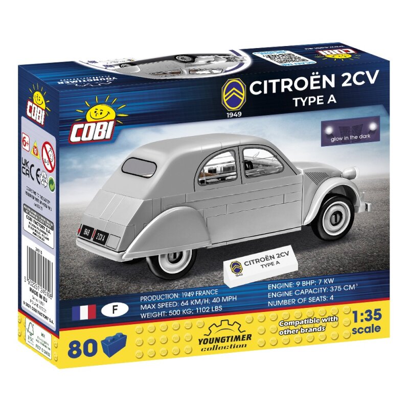 COBI Fahrzeuge CITROEN 2CV TYPE A (1949)