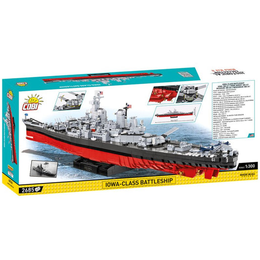 COBI Historical Collection WWII  Iowa-Class Battleship (4in1) - Executive Edition