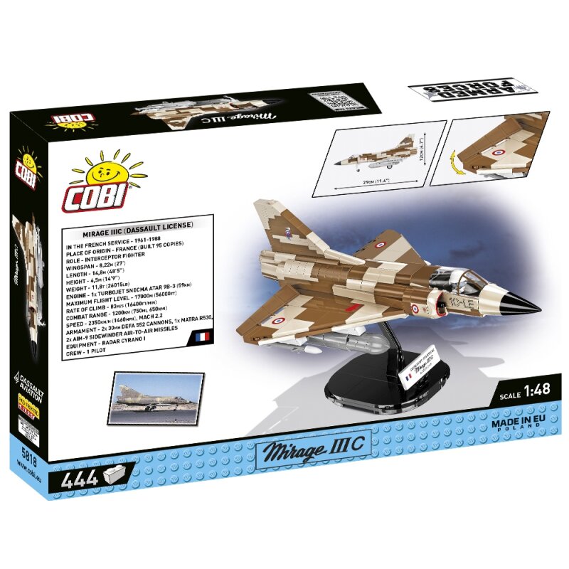 COBI Armed Forces Mirage IIIC Escadron Vexin