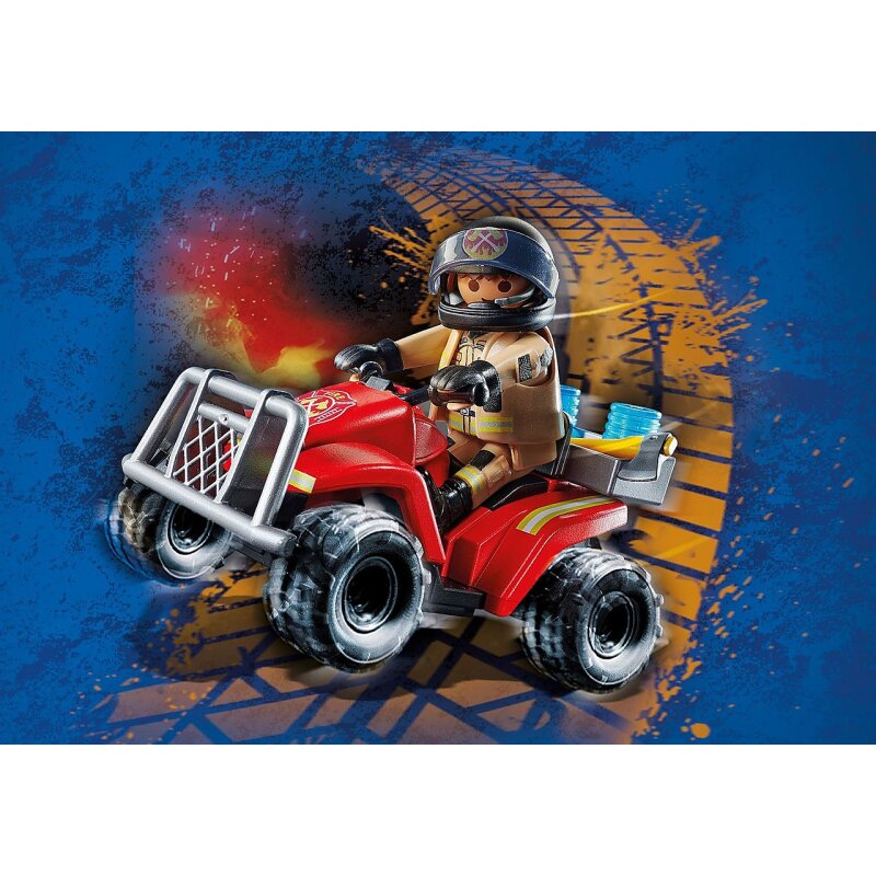 Playmobil City Action Feuerwehr-Speed Quad