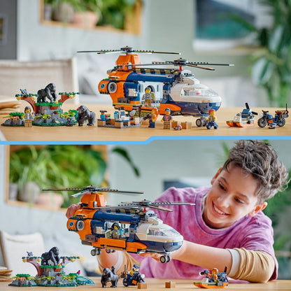 LEGO City Dschungelforscher-Hubschrauber