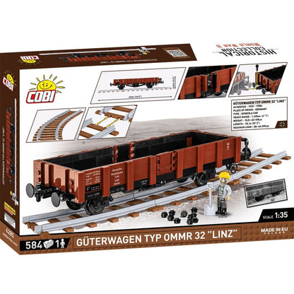 COBI Historical Collection WWII Güterwagen Typ Ommr 32 Linz