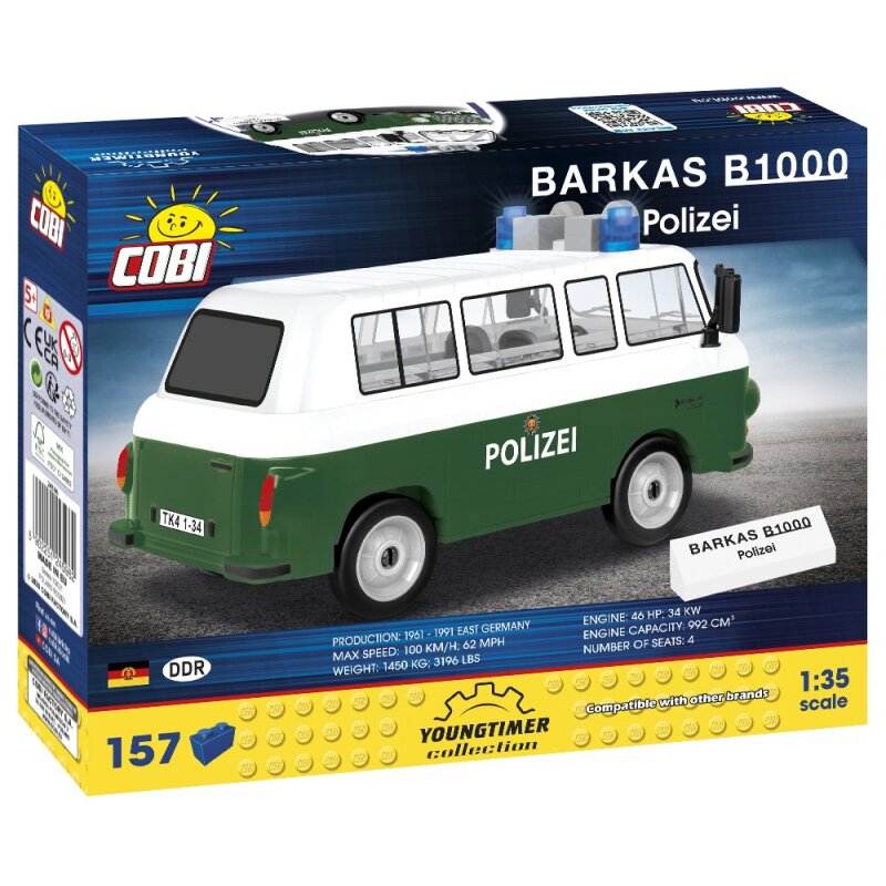 COBI Fahrzeuge BARKAS B1000 POLIZEI