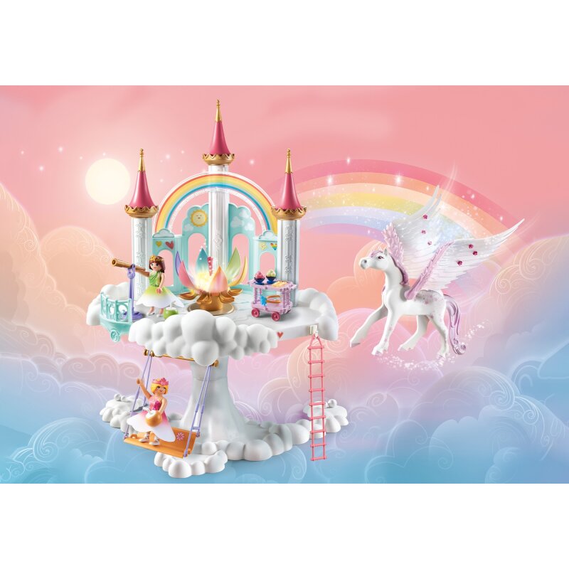 Playmobil Princess Magic Himmlisches Regenbogenschloss