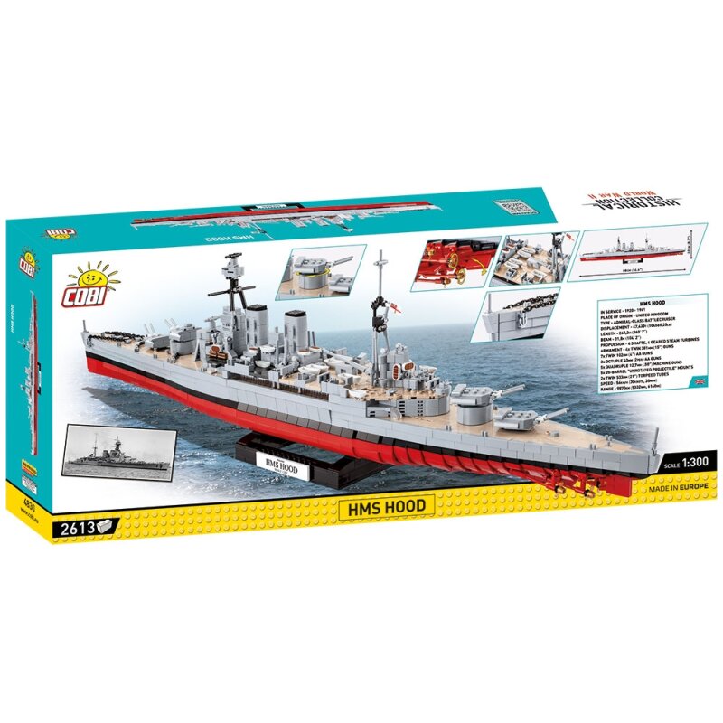 COBI Historical Collection WWII HMS HOOD