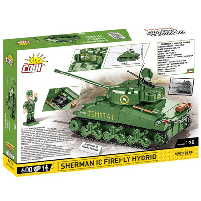 COBI Historical Collection SHERMAN IC Firefly Hybrid