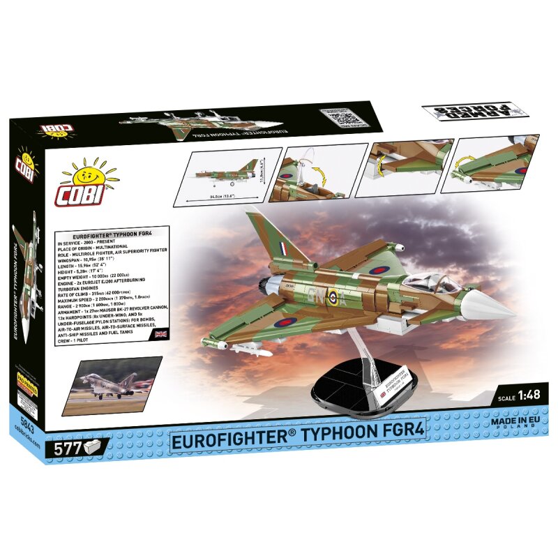 COBI Armed Forces Raf Typhoon FGR4 GIN