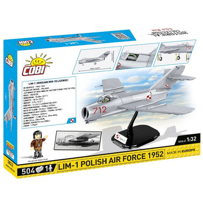 COBI Historical Collection WWII LIM-1 Polish Air force 1952