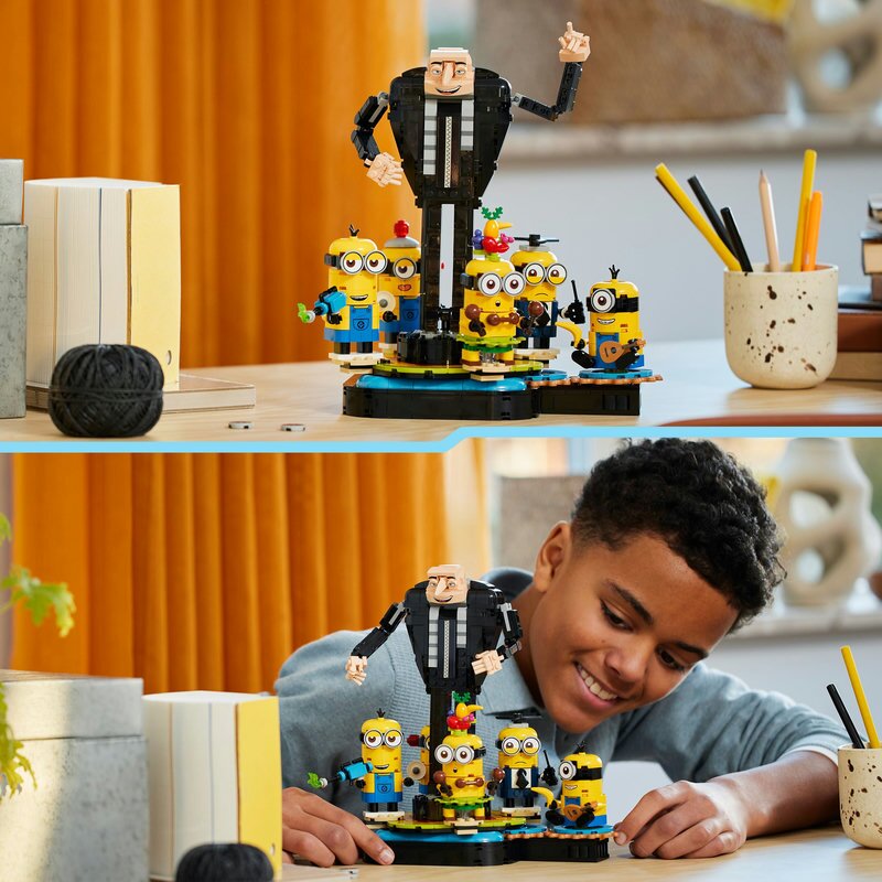 LEGO Minions Gru und die Minions aus LEGO® Steinen