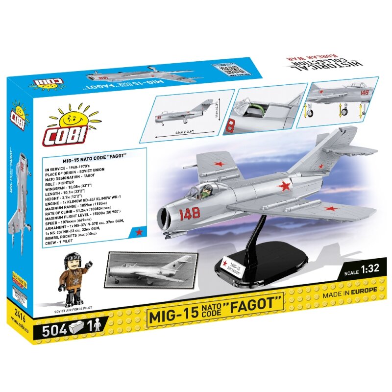 COBI Historical Collection WWII MIG-15 Fagot