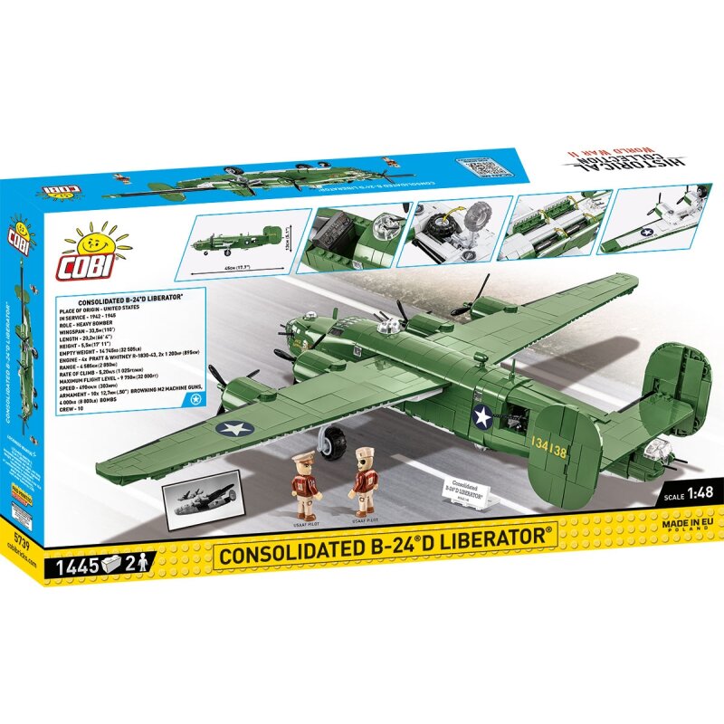 COBI Historical Collection WWII Consolidated B-24D LIBERATOR