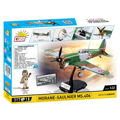 COBI Historical Collection WWII Morane-Saulnier MS.406