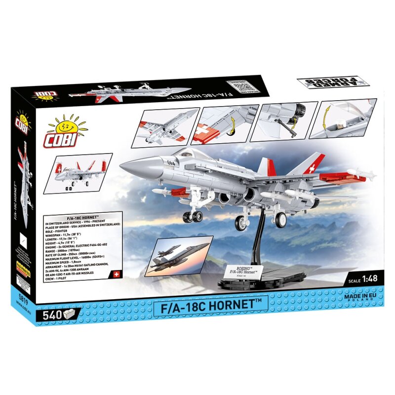 COBI Armed Forces F/A 18C Hornet Swiss Air Force