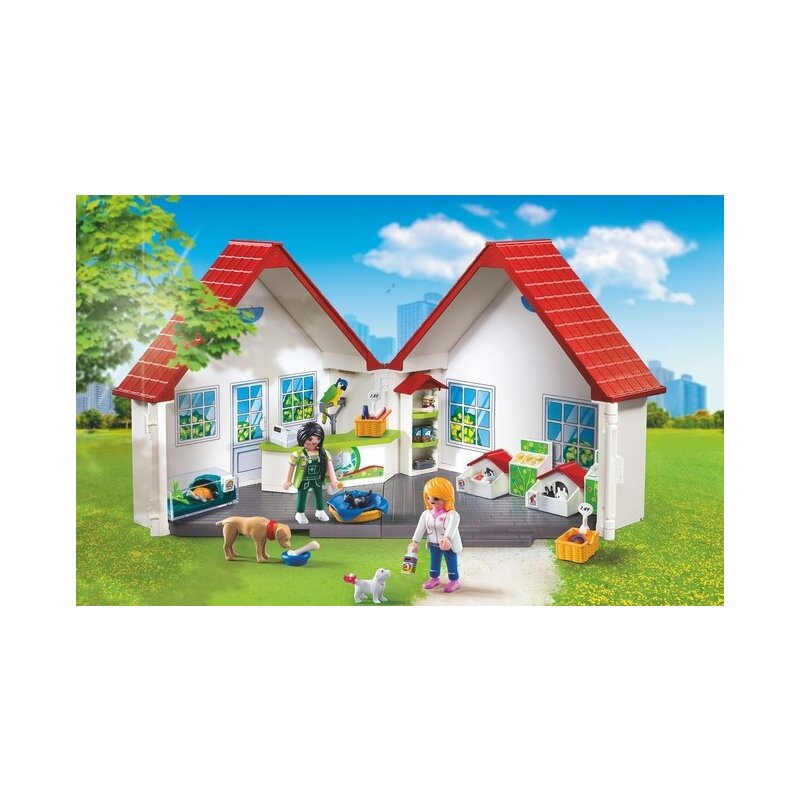 Playmobil City Life Tragbare Zoohandlung