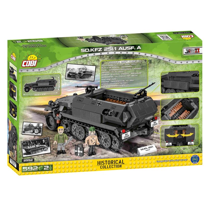 COBI Historical Collection Sk.KFZ 251/1 Ausf. A