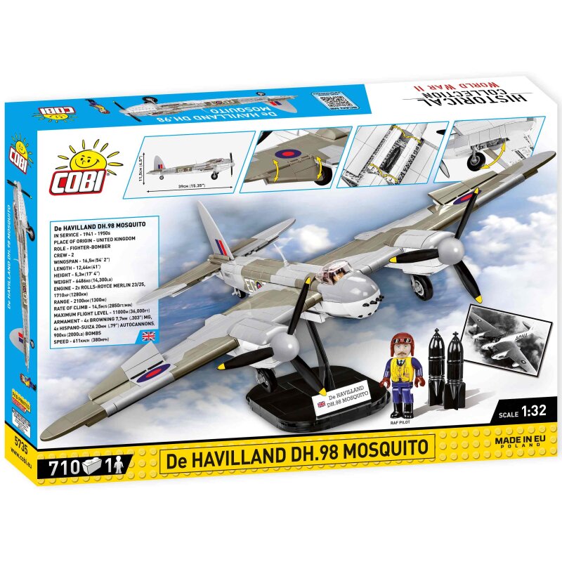 COBI Historical Collection WWII De HAVILLAND DH.98 Mosquito