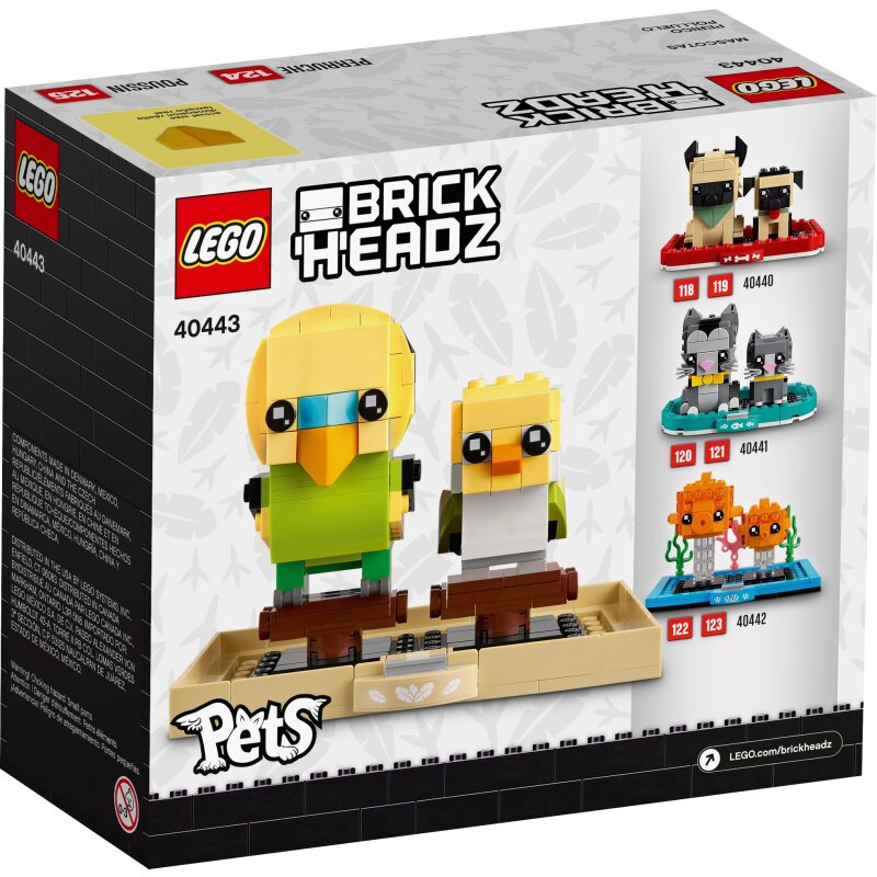 LEGO Brickheadz Wellensittich