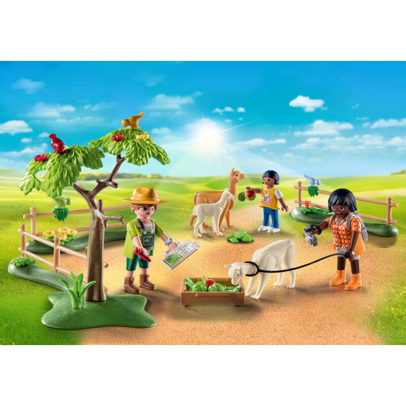 Playmobil Country Alpaka-Wanderung