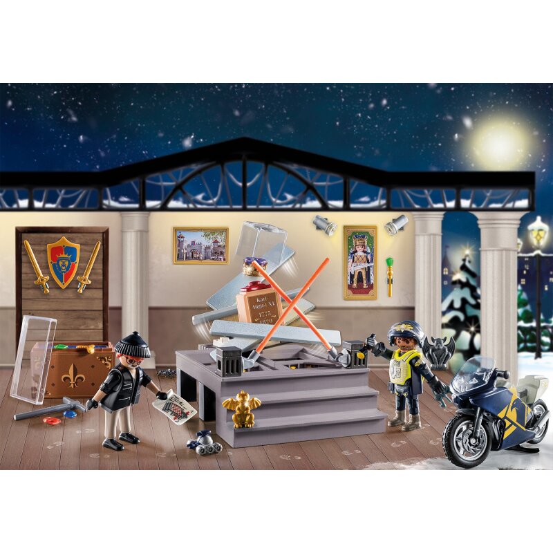 Playmobil Adventskalender Polizei Museumsdiebstahl