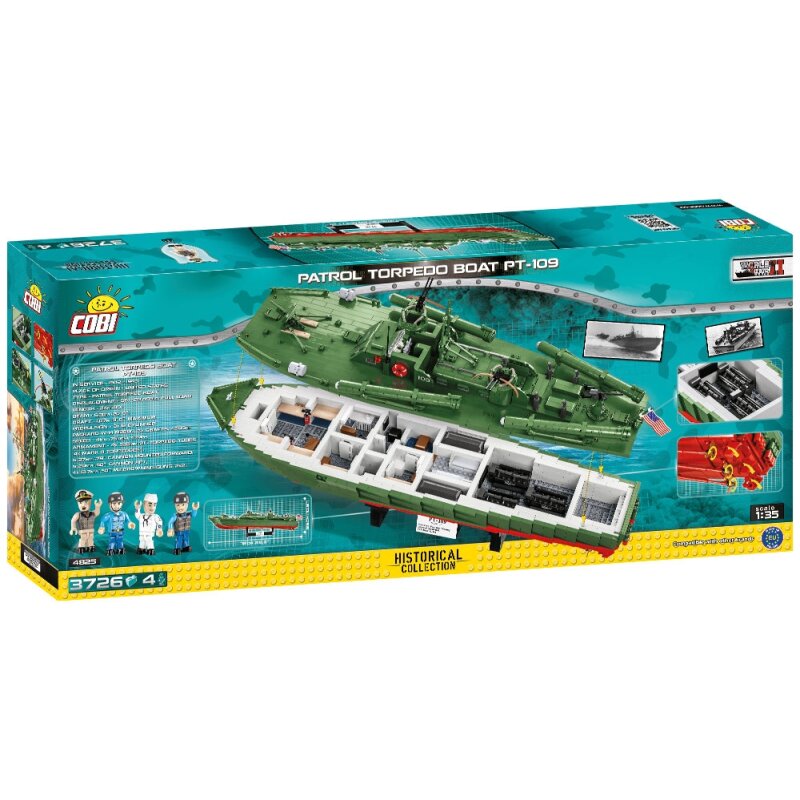 COBI Historical Collection Patrol Torpedo Boat PT-109