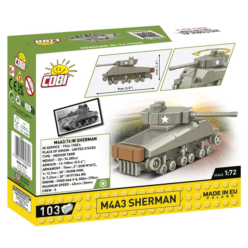 COBI Historical Collection Sherman M4A3