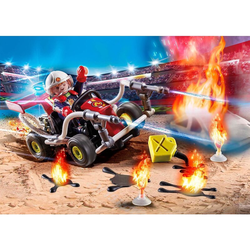 Playmobil Stuntshow Feuerwehrkart