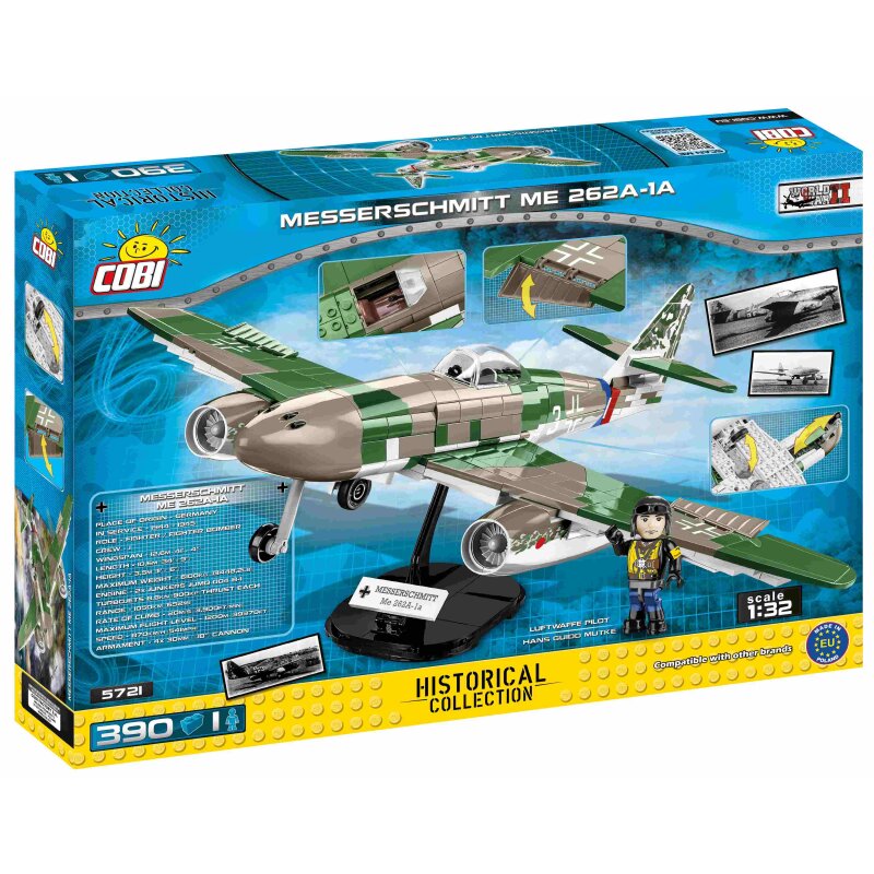 COBI Historical Collection Messerschmitt ME 262A 1A