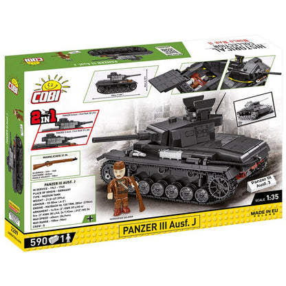 COBI Historical Collection WWII Panzer III AUSF.J