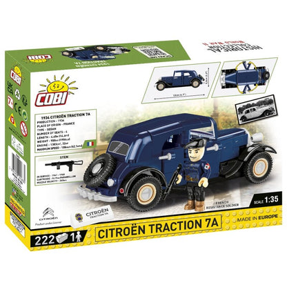 COBI Historical Collection WWII 1934 Citroen Traction 7A