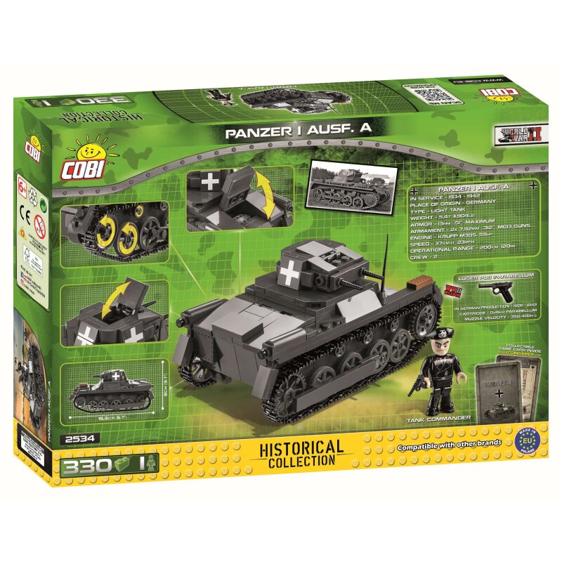 COBI Historical Collection Panzer I Ausf.A Sd. KFZ 101