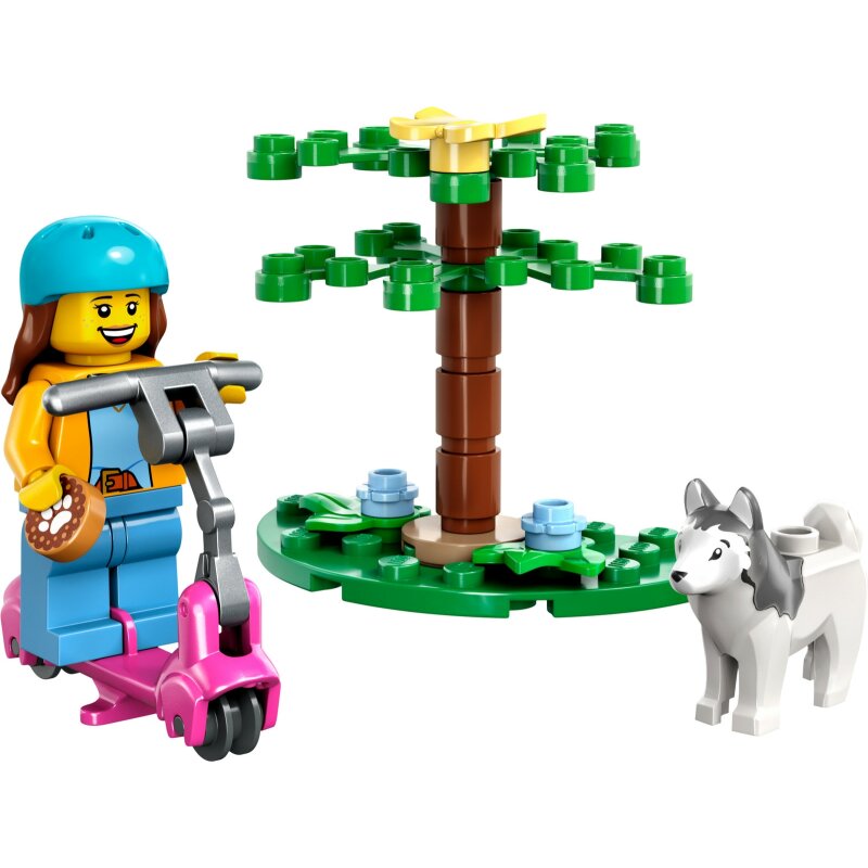 LEGO City Hundepark und Roller Polybag