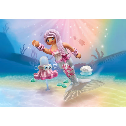 Playmobil Princess Magic Meerjungfrau mit Spritzkrake